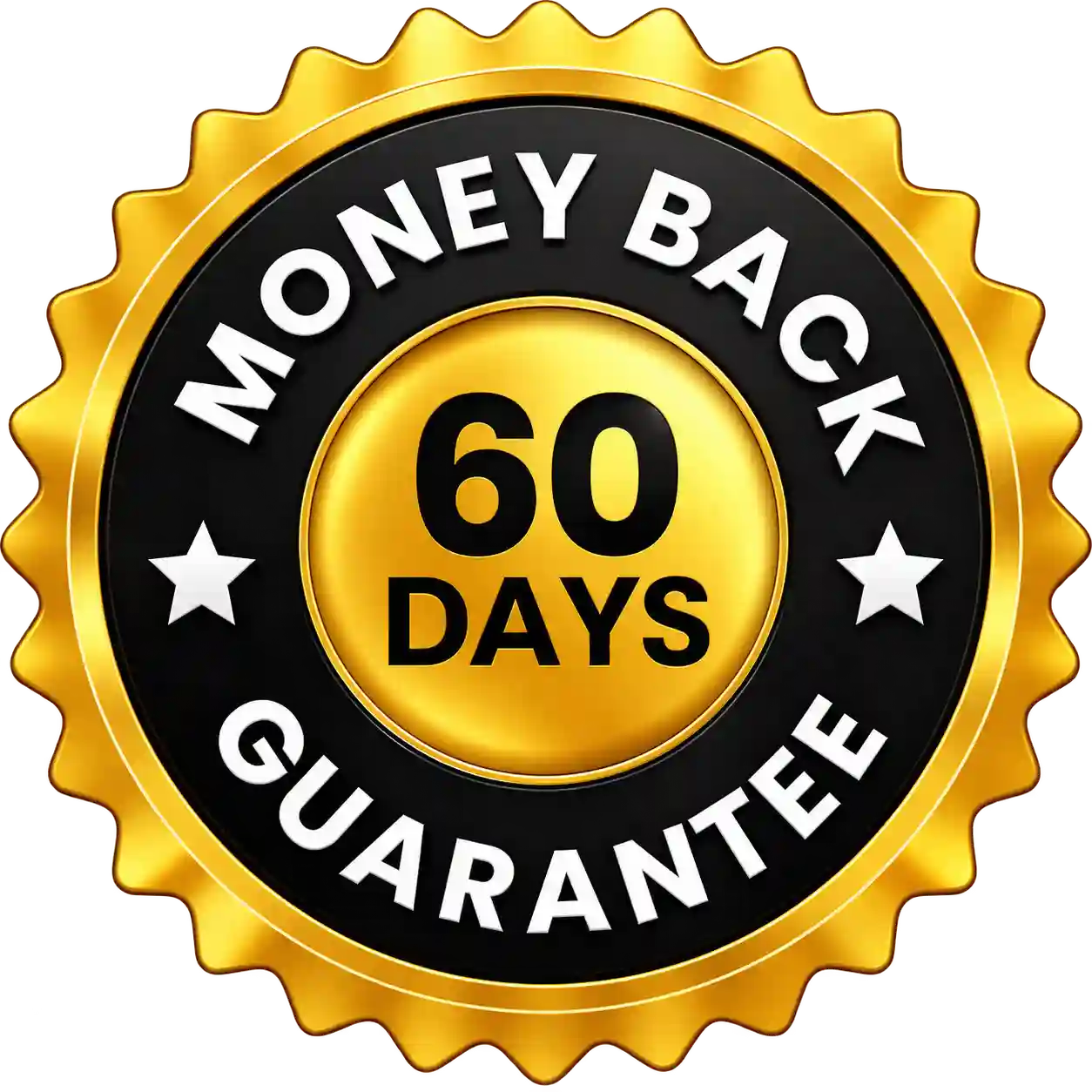 Kerassentials-60-day-guarantee-badge